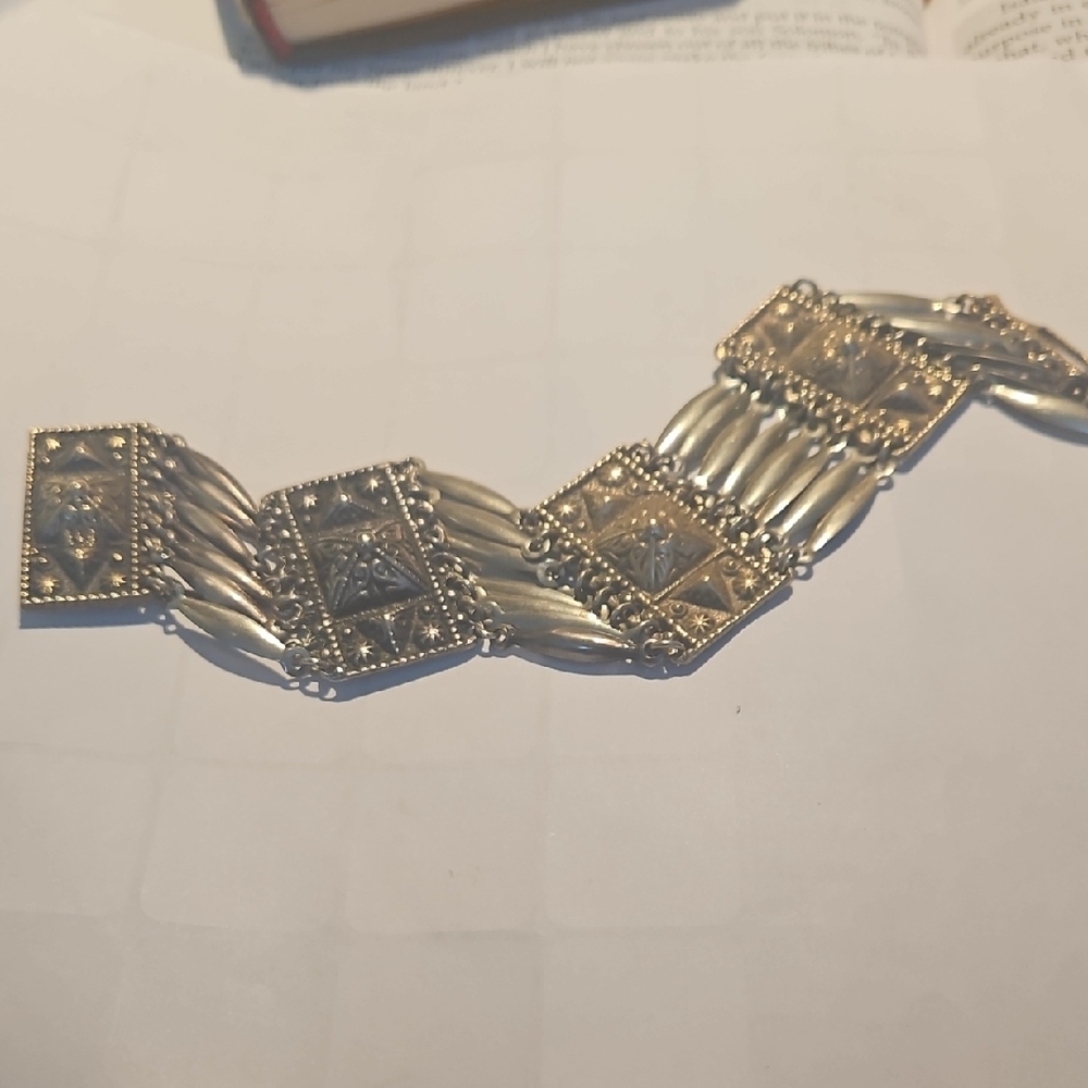 Vintage Silver and Gold Tone Bracelet